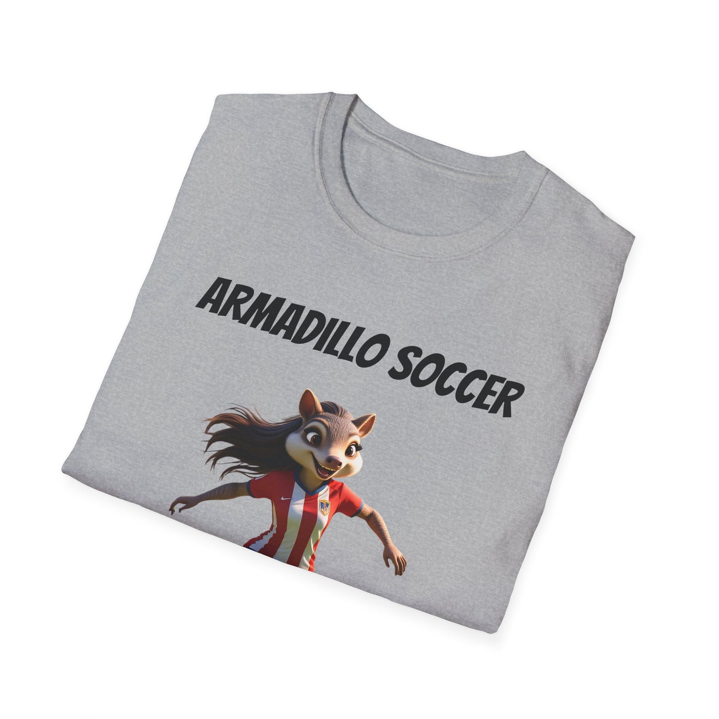 Armadillo Soccer Team T-Shirt  | Adults - Teens | Soccer Fans