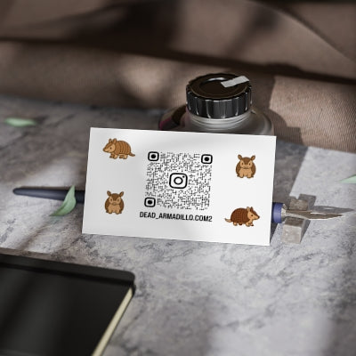 Dead-Armadillo.com | Car Racing Team | Fun Gift for Car Lovers | Unisex Cotton Shirt | Casual Wear | in White Font