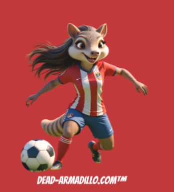 Foto de armadillo de fútbol | El Centro | Con destino al Mundial | Camiseta de fútbol divertida | Regalo para amantes de los animales, camiseta unisex de algodón, ropa deportiva, camiseta única