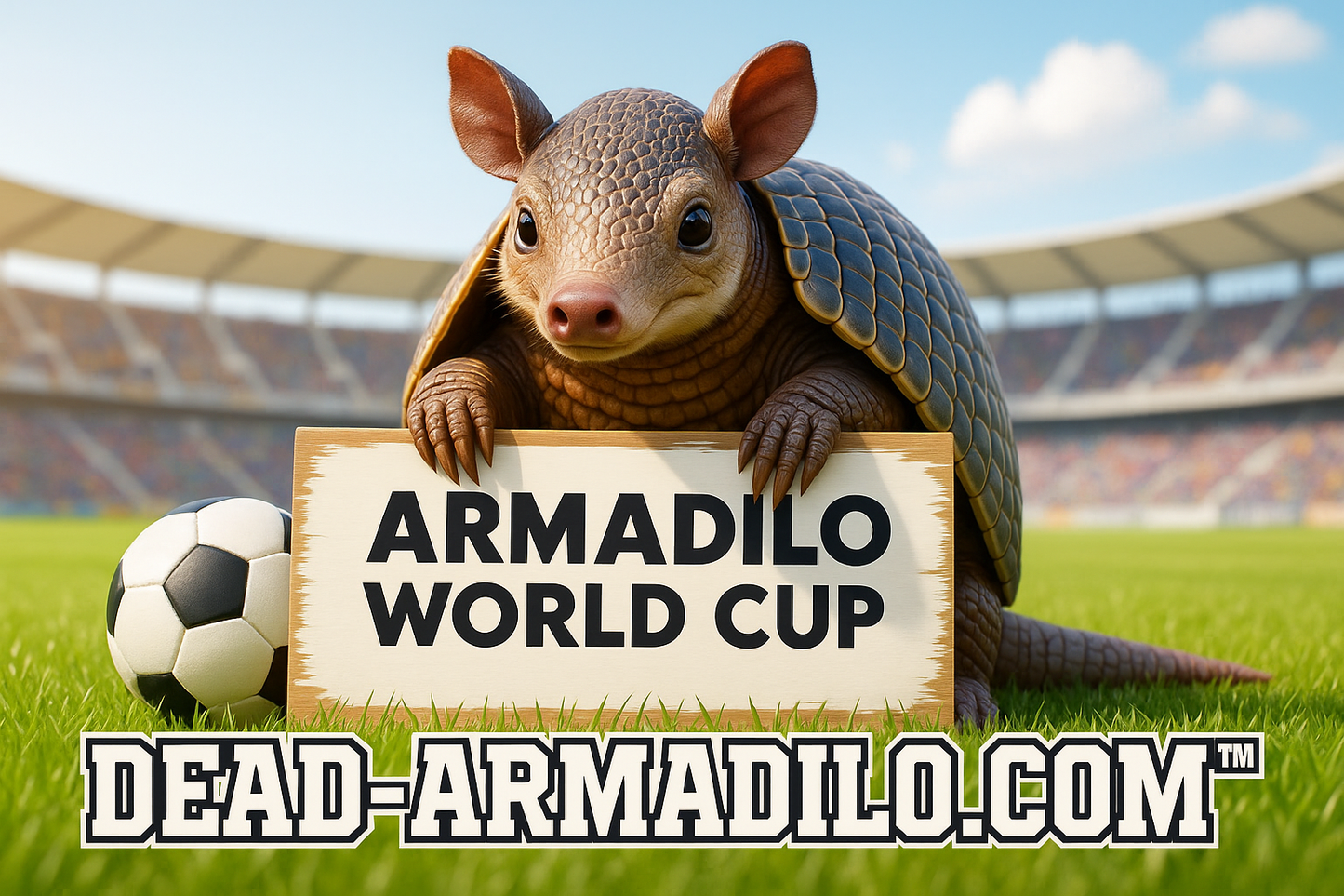 Mundial de Fútbol | Camiseta Armadillo | Diseño de jugador más pequeño