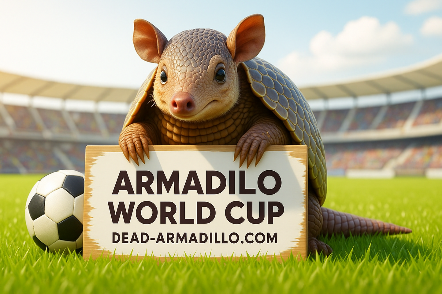 Armadillo Copa Mundial de Fútbol | Portero | Dead-Armadillo.com